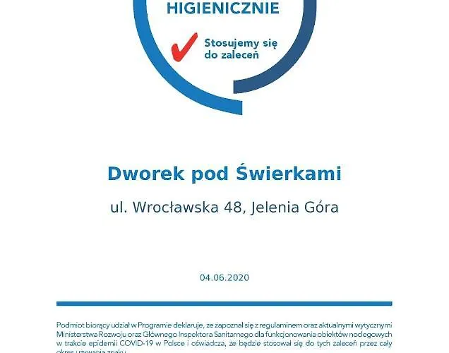 Dworek Pod Swierkami Bed & Breakfast Jelenia Góra